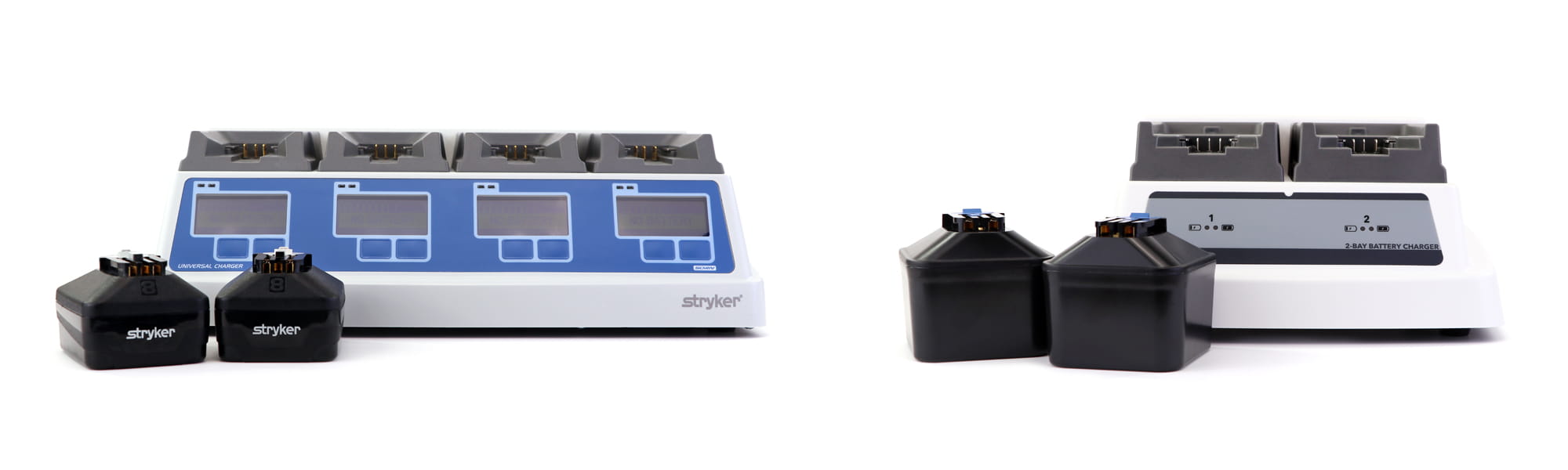 Stryker Battery and charging systems